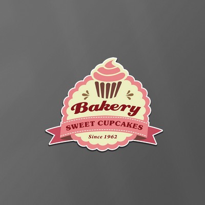 3" x 3" Vinyl Die Cut Sticker with pull tab